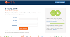 Desktop Screenshot of bilburg.com