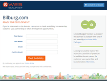 Tablet Screenshot of bilburg.com